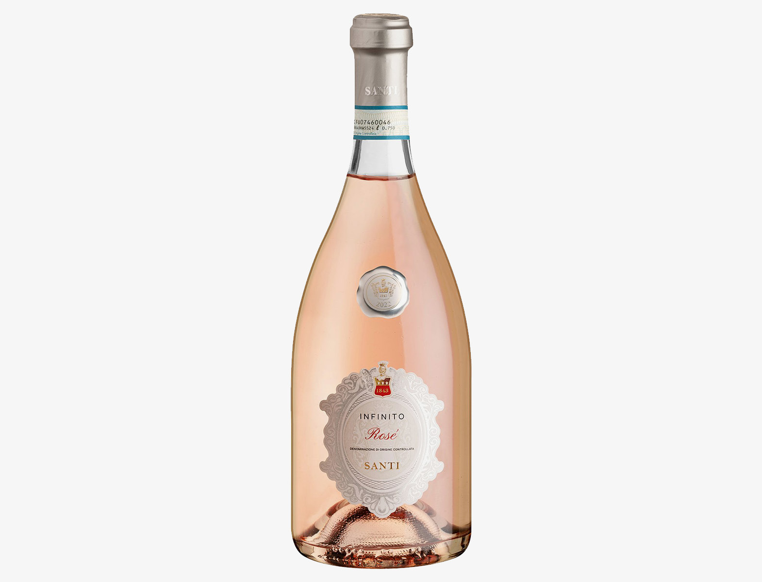 SANTI Infitito Rosé Chiaretto di Bardolino DOC bottiglia 750ml
SANTI
Infitito Rosé Chiaretto di Bardolino DOC